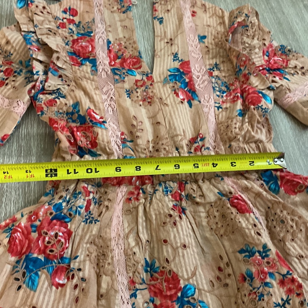 Beautiful Walter Baker Ivette Dress in Botanical Eyelet - Picture 15 of 15